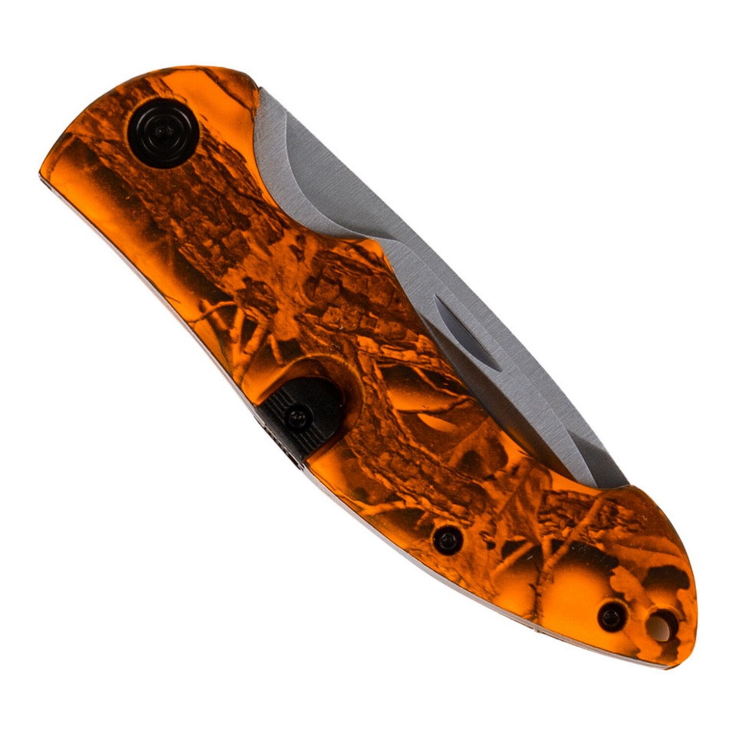 Army Surplus Survival Knife camo orange
