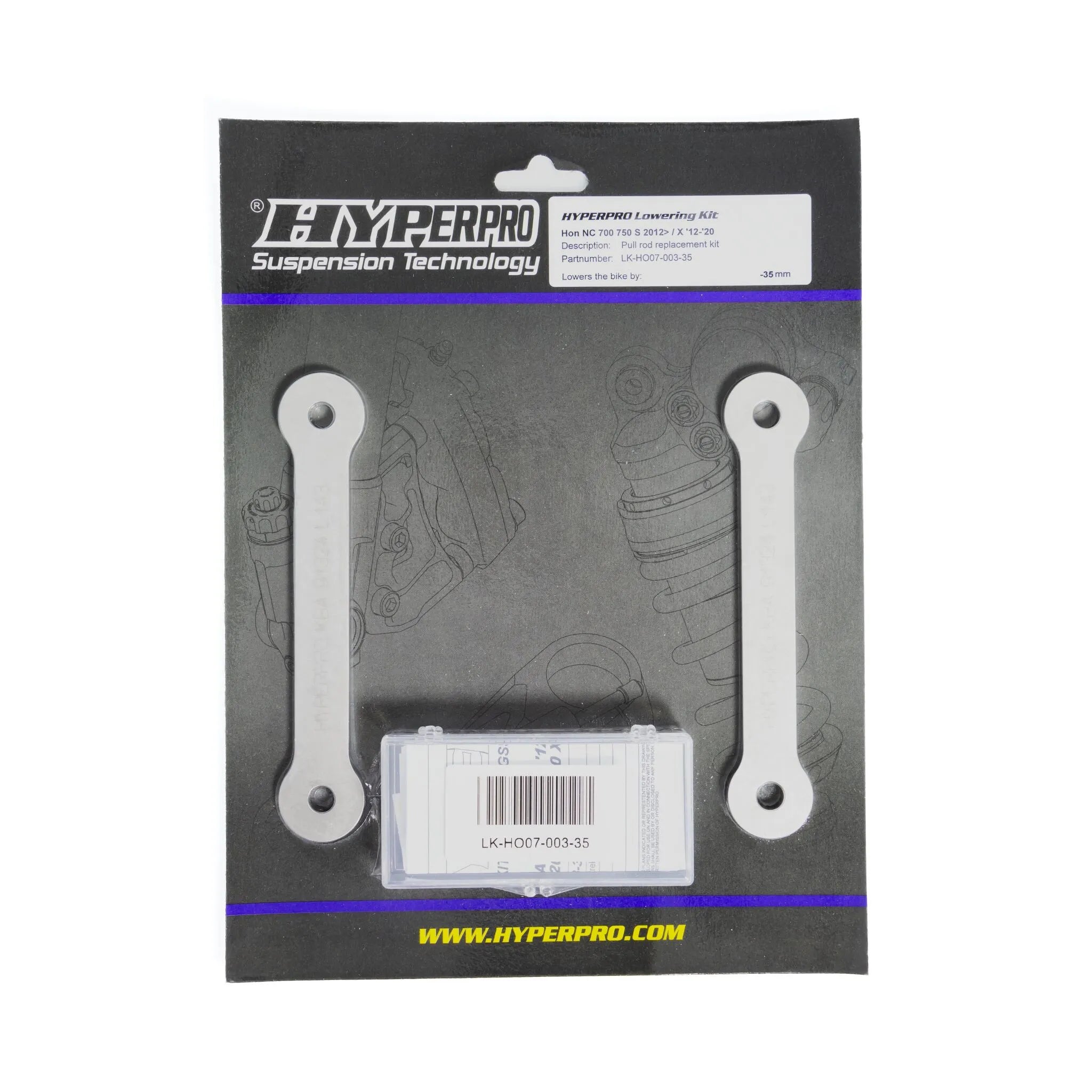 Hyperpro Lowering Kit W/link-system