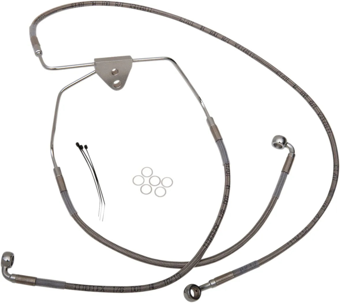 Drag Specialties Extended Brake Line Kit - No Abs