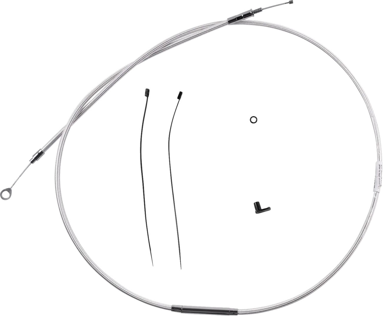 Magnum Shielding Sterling Chromite II Clutch Cable for Ape Hanger