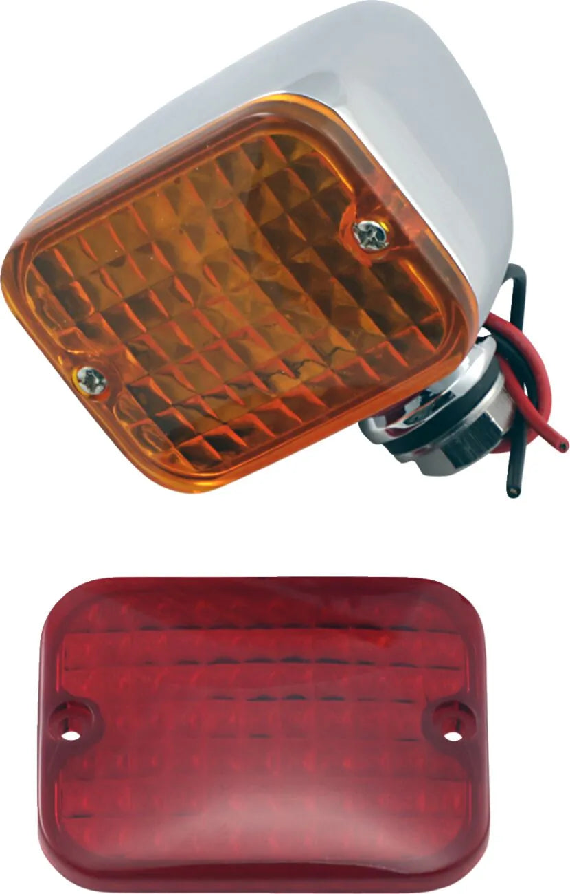 Drag Specialties Rectangular Marker Lights