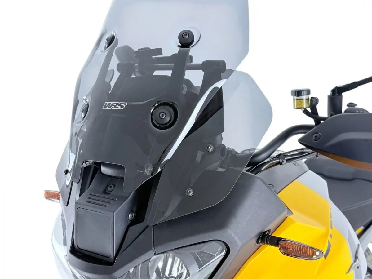 Wrs Side Deflectors Moto Guzzi Stelvio - Dark Smoke