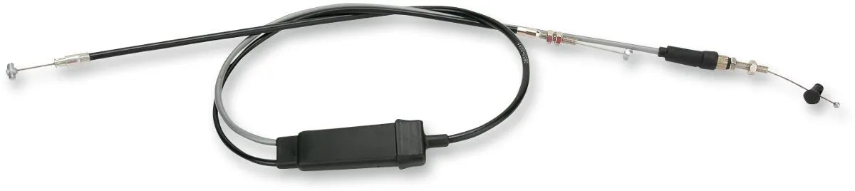 PARTS UNLIMITED Black Vinyl Single Throttle Cable