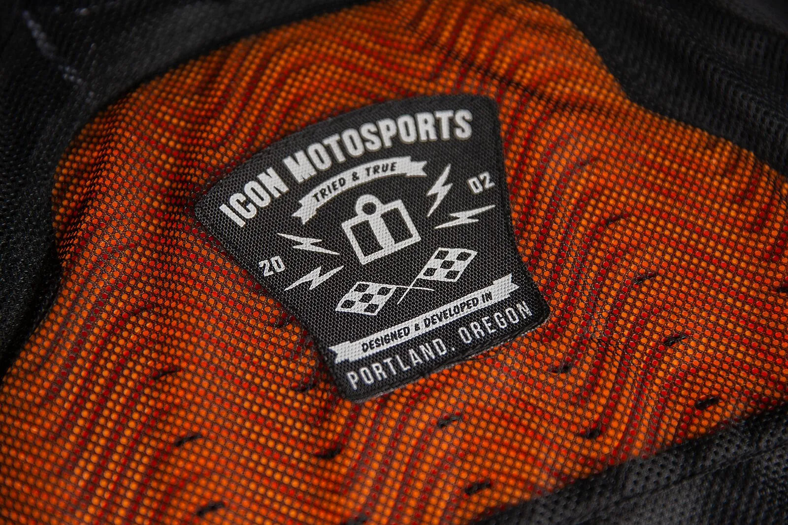 Icon Hooligan Ultrabolt Jacket - Black/Gray/Red/White