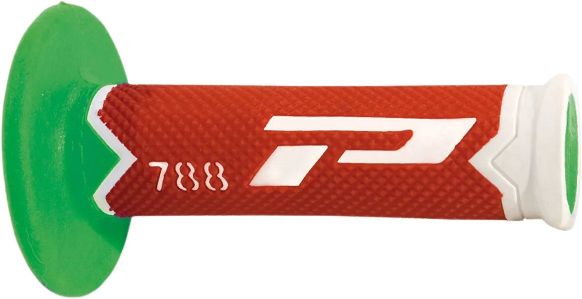 Pro Grip Triple Density Grips - Green, Red, White