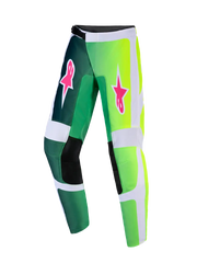Alpinestars Youth Fluid Portl Pants - Black/Green/White