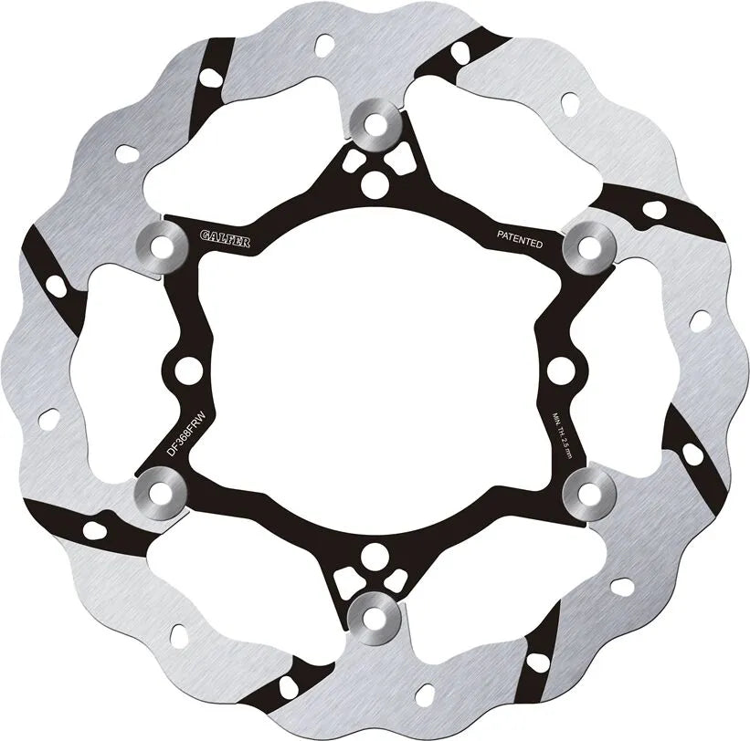 Galfer Floating Wave Grooved Brake Rotor - Front