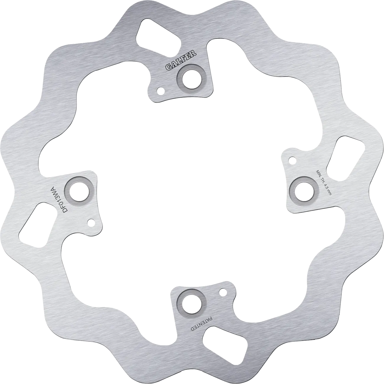 Galfer Brake Rotor For Motorcycle - High Carbon Stainless Steel