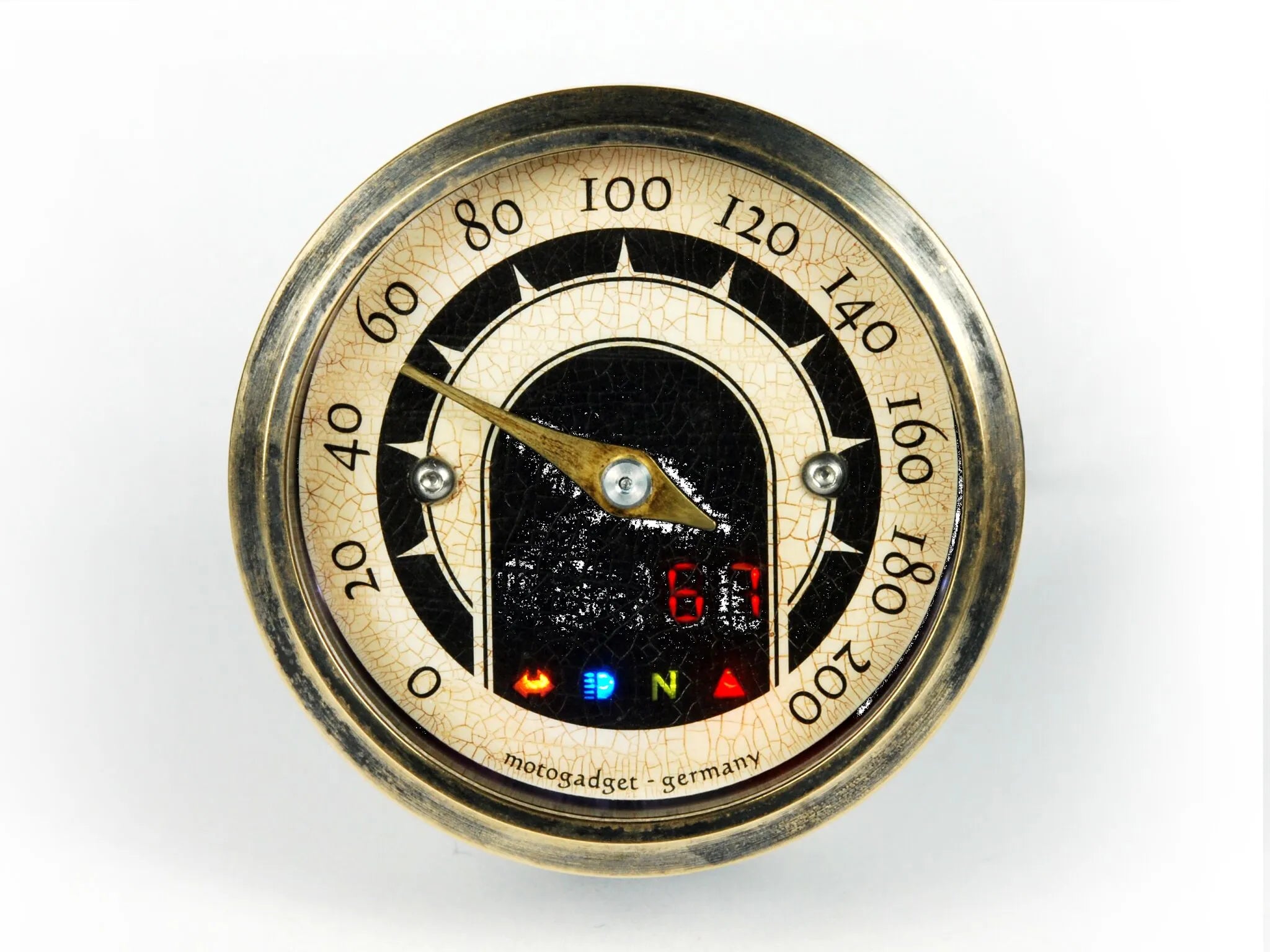 Motogadget Mst Speedometer - Analog Retro Style