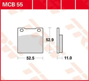 Trw All Round Sintered Metal Brake Pads - Front