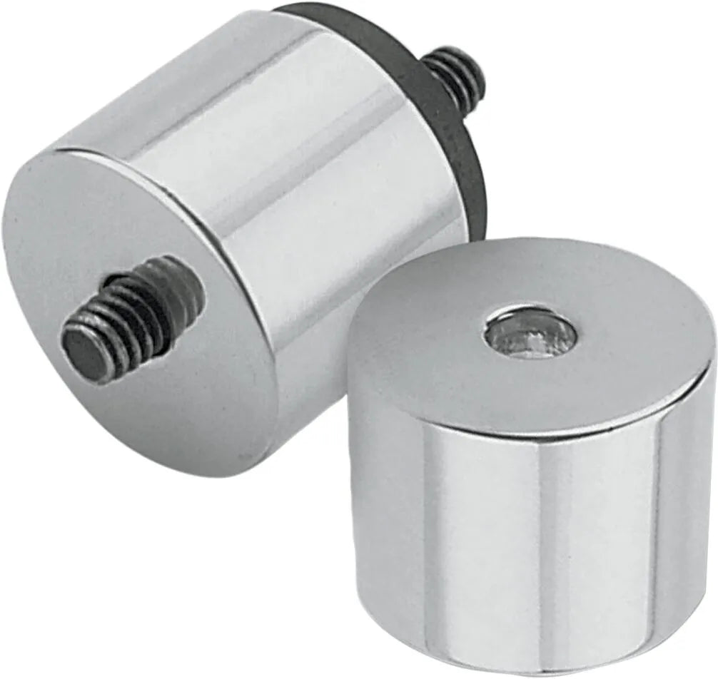 Pro-one Perf.mfg. Softail Oil Tank Mount Stud Covers - Chrome