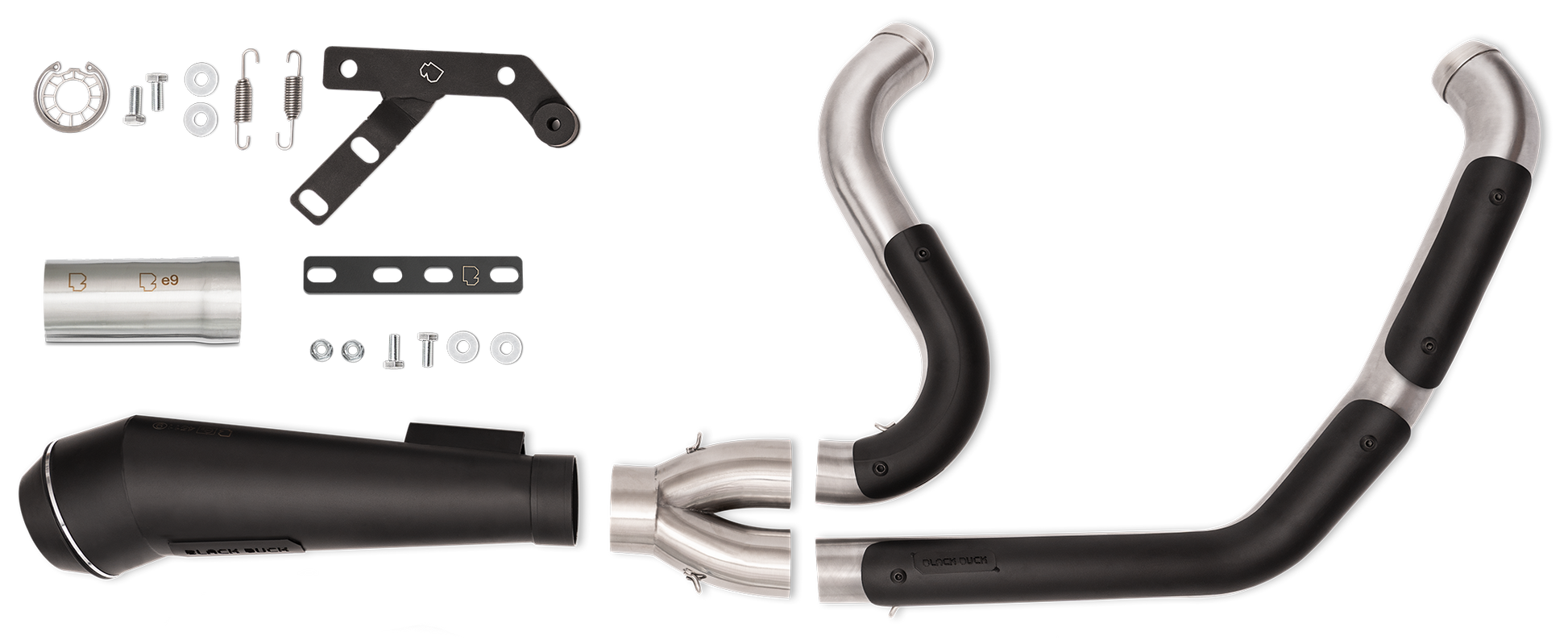 Black Duck 2-INTO-1 for Milwaukee Eight Softail – Exhaust