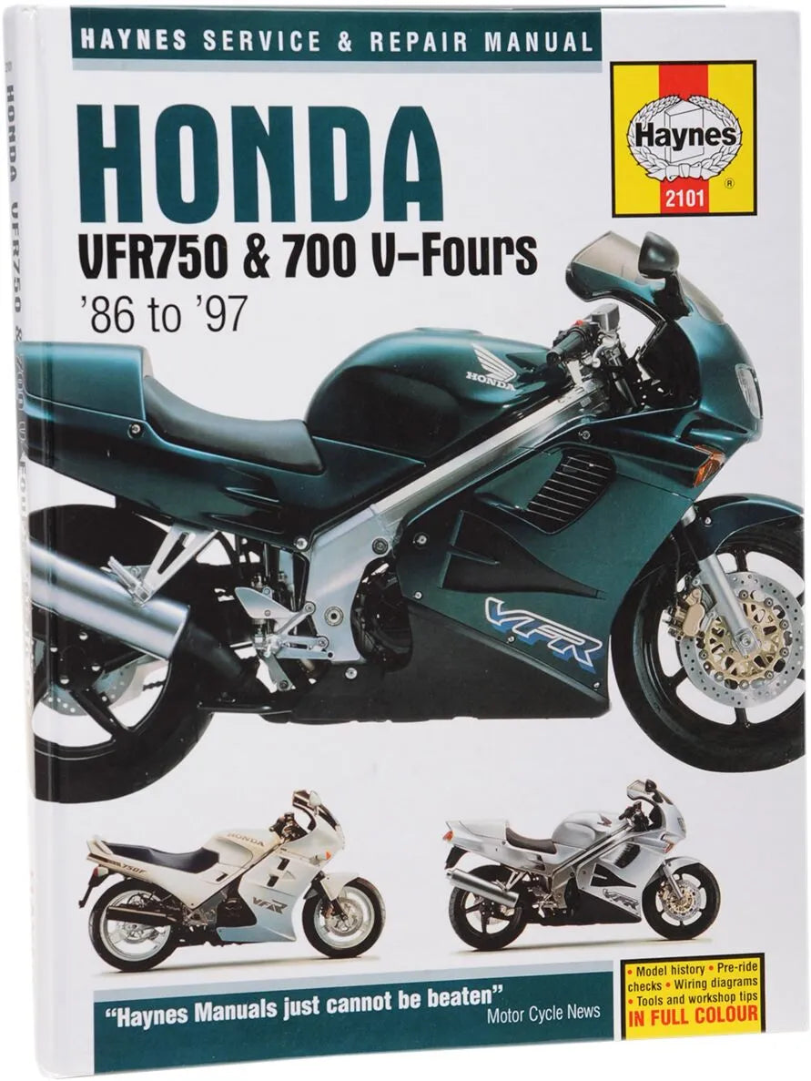 Haynes Repair Manual for Honda VFR 750F VFR 700F 1986-1997