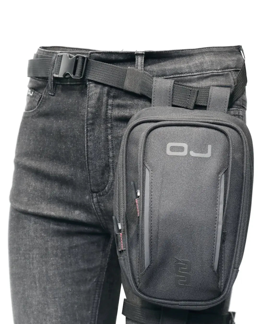 OJ Atmosfere Metropolitane City Track Leg Bag Black 1.5 Liters