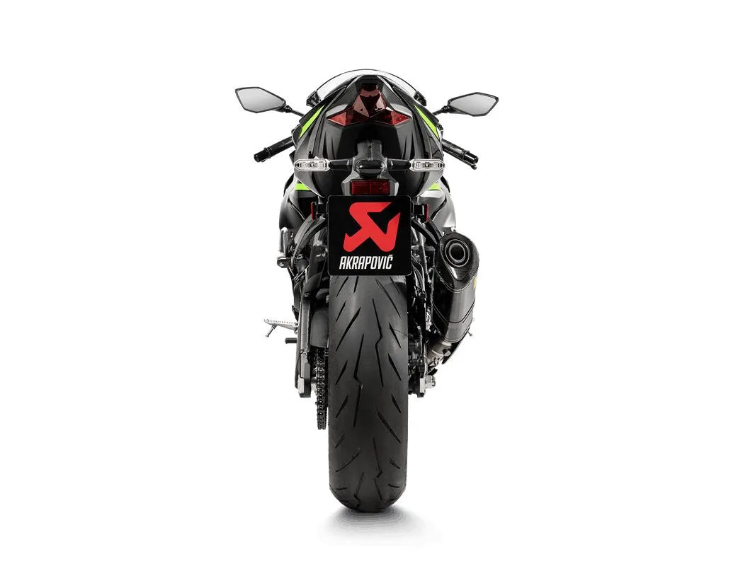 Akrapovic Slip-on Line Muffler With Carbon Fiber End Cap