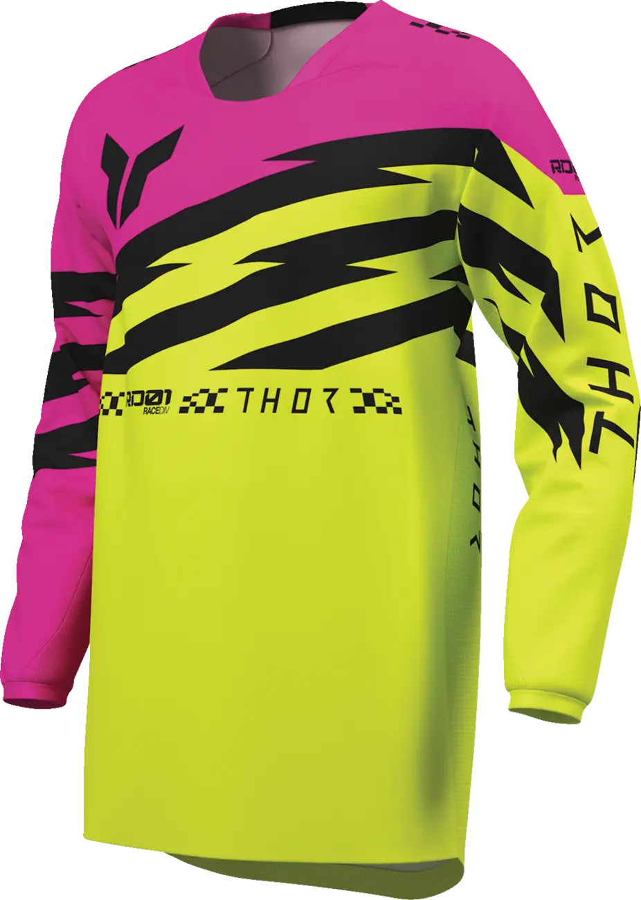 Thor Launchmode Shockie Youth Jersey Acid Fuchsia