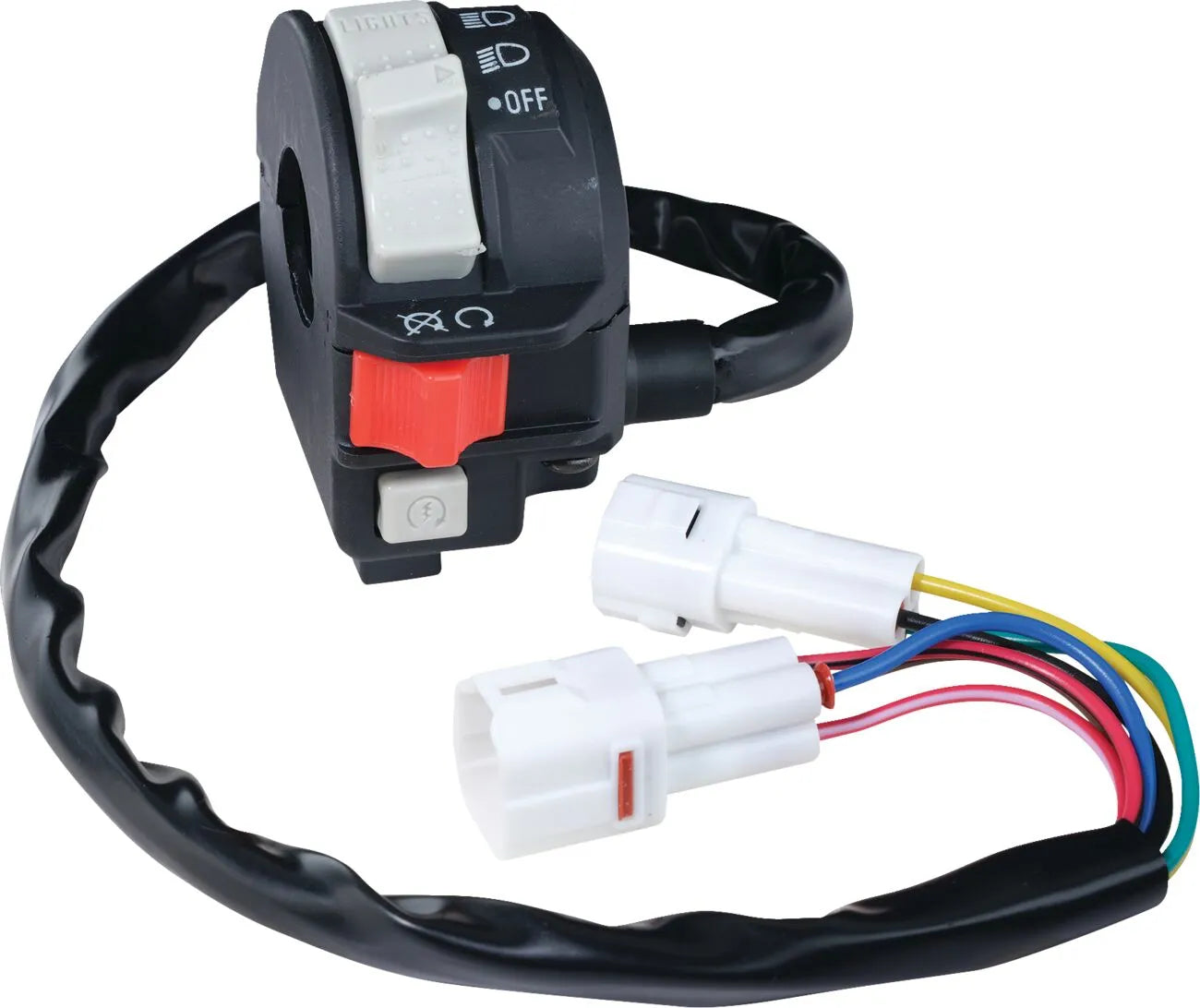 Moose Offroad Switch Block Assembly For 7/8" Handlebars