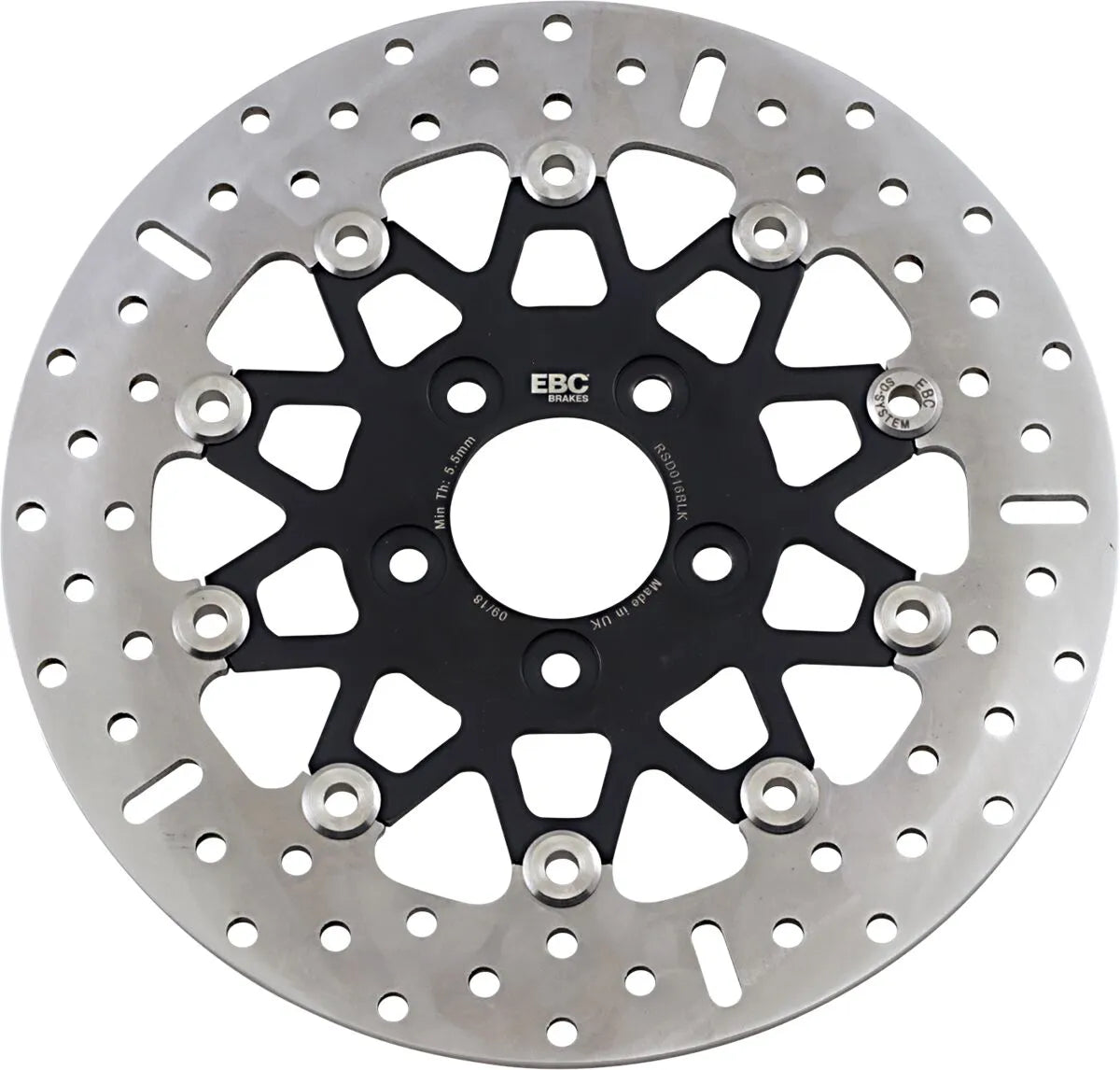 Ebc Custom Stainless Steel Rear Brake Rotor - Rear