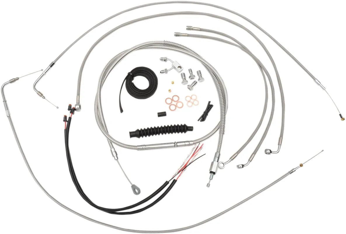 La Choppers 12-14" ABS Cable Kit Breakout FXSB 2016-2017