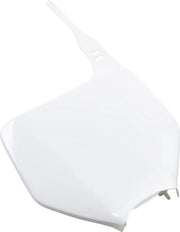 Ufo Replacement Front Number Plate - White