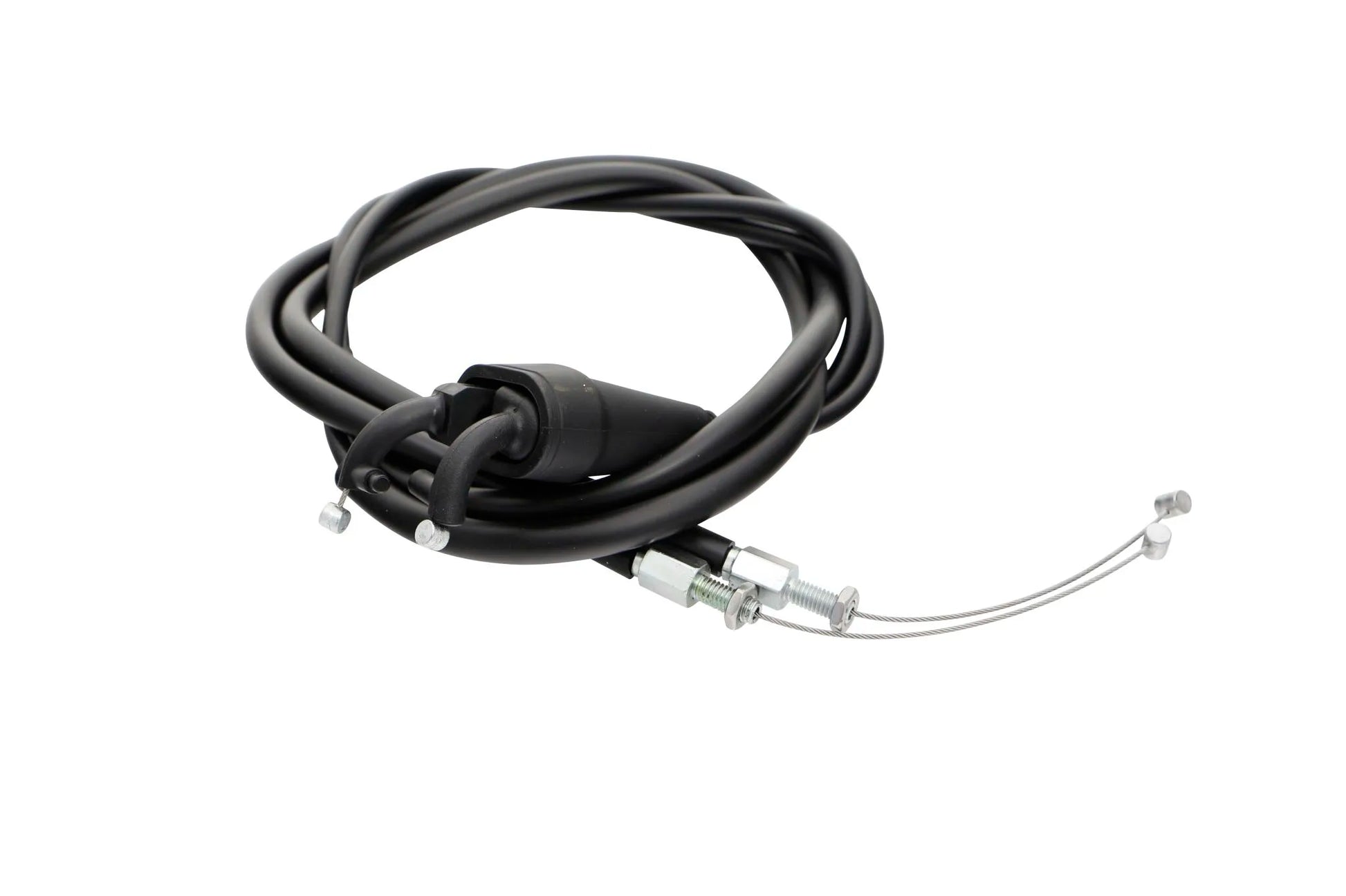 Moose Offroad Hard-Parts Black Vinyl Dual Throttle Cable