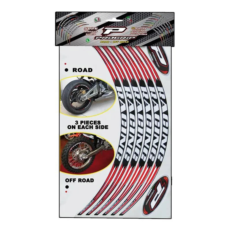 Pro Grip 5026 Fluorescent Green Wheel Stripes