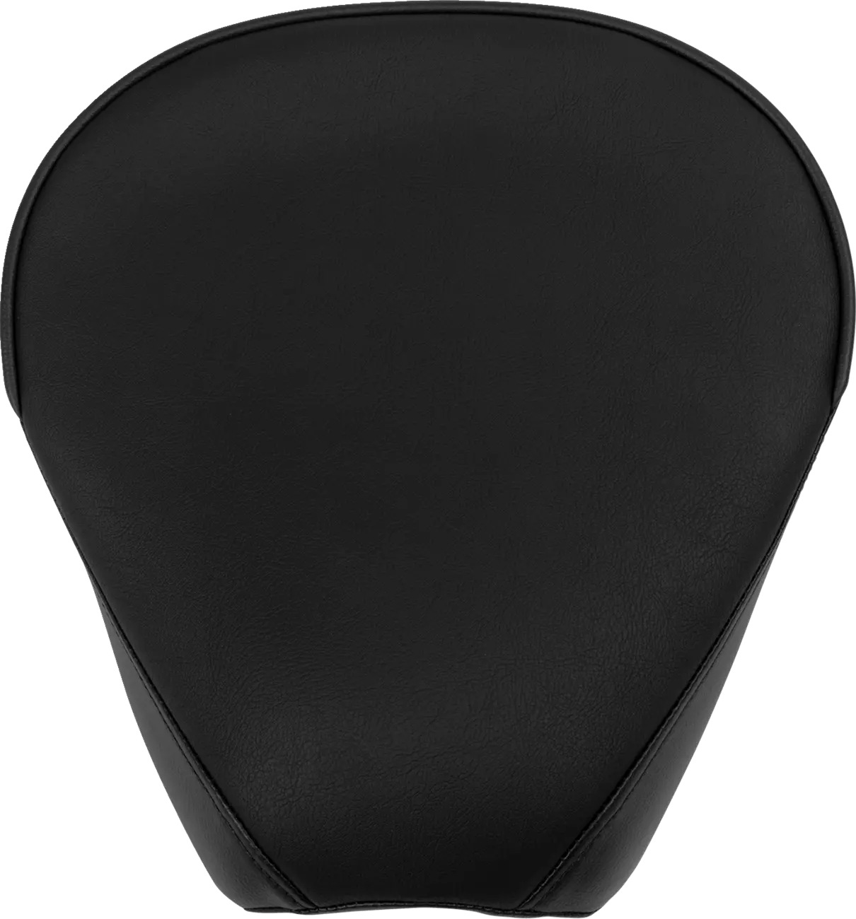 Drag Specialties Rear Solo Seat - Black Vinyl - For Harley Davidson