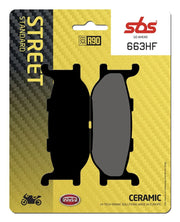 Sbs Hf Street Ceramic Organic Brake Pads - Front