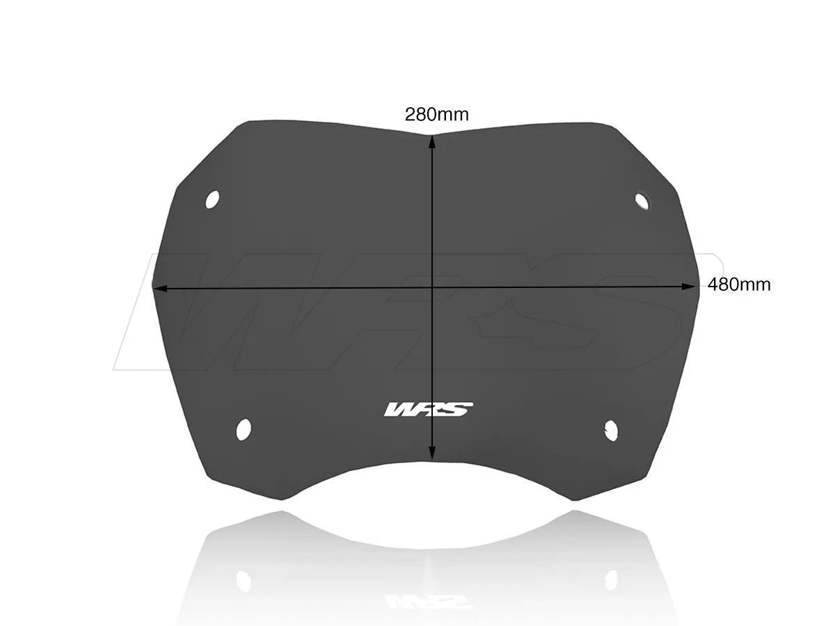 Wrs Scooter Windscreen - Dark Smoke