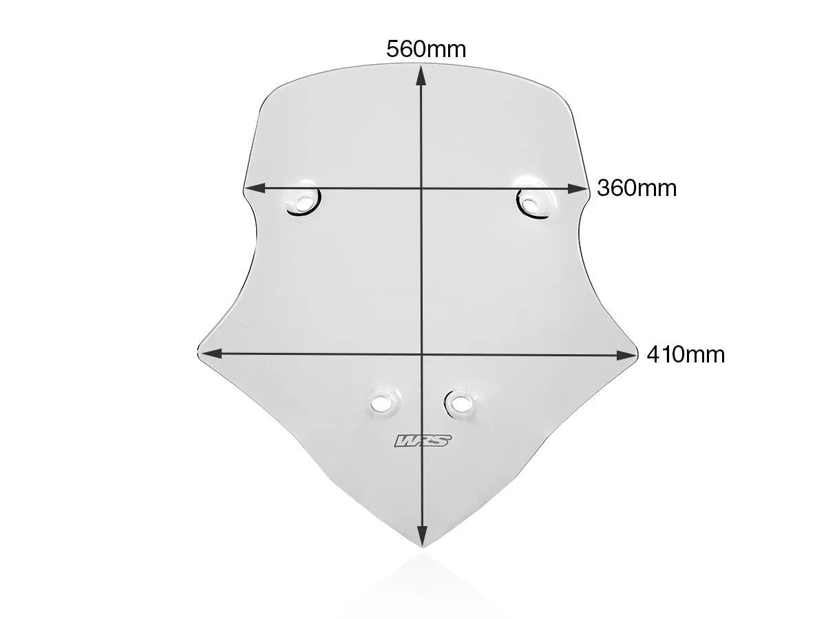 Wrs Windscreen Clear - Improved Aerodynamics