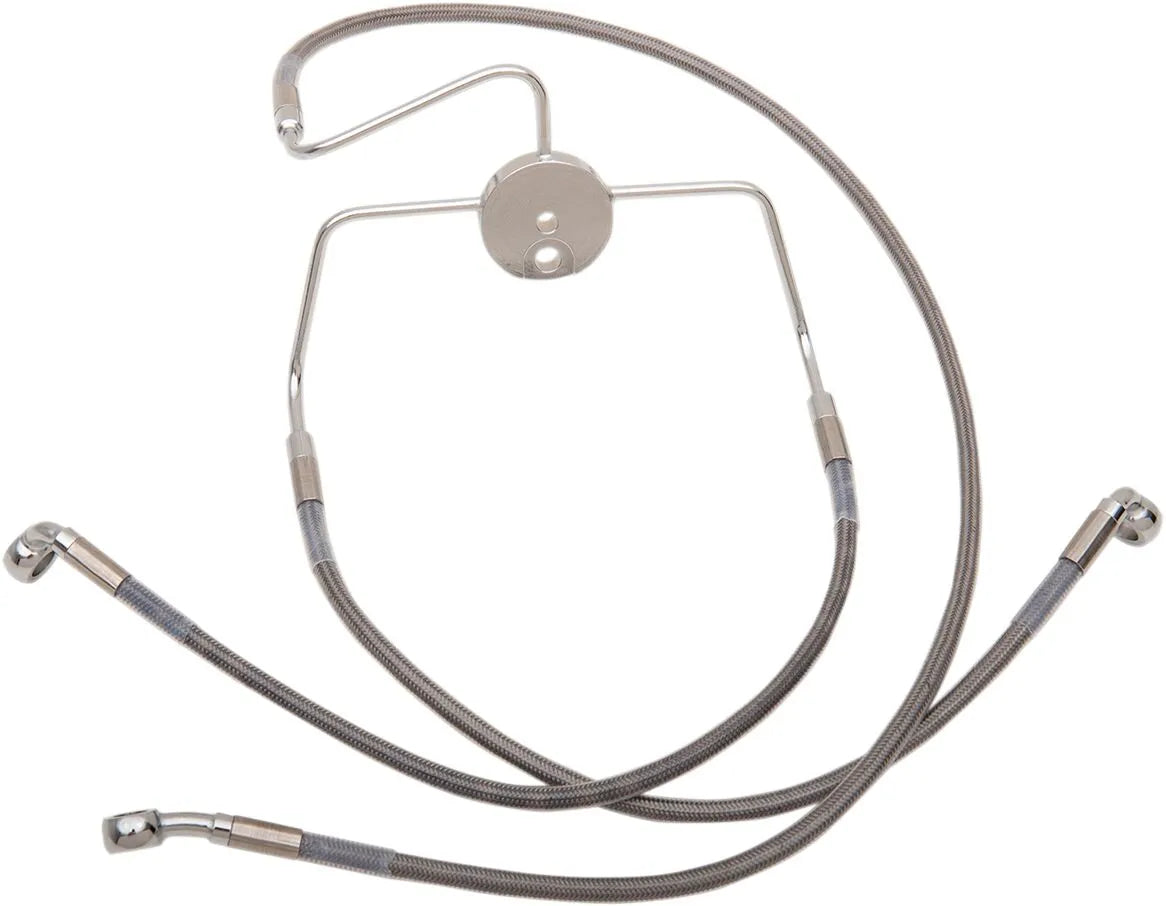 Drag Specialties Extended Brake Line Kit - Stainless Steel