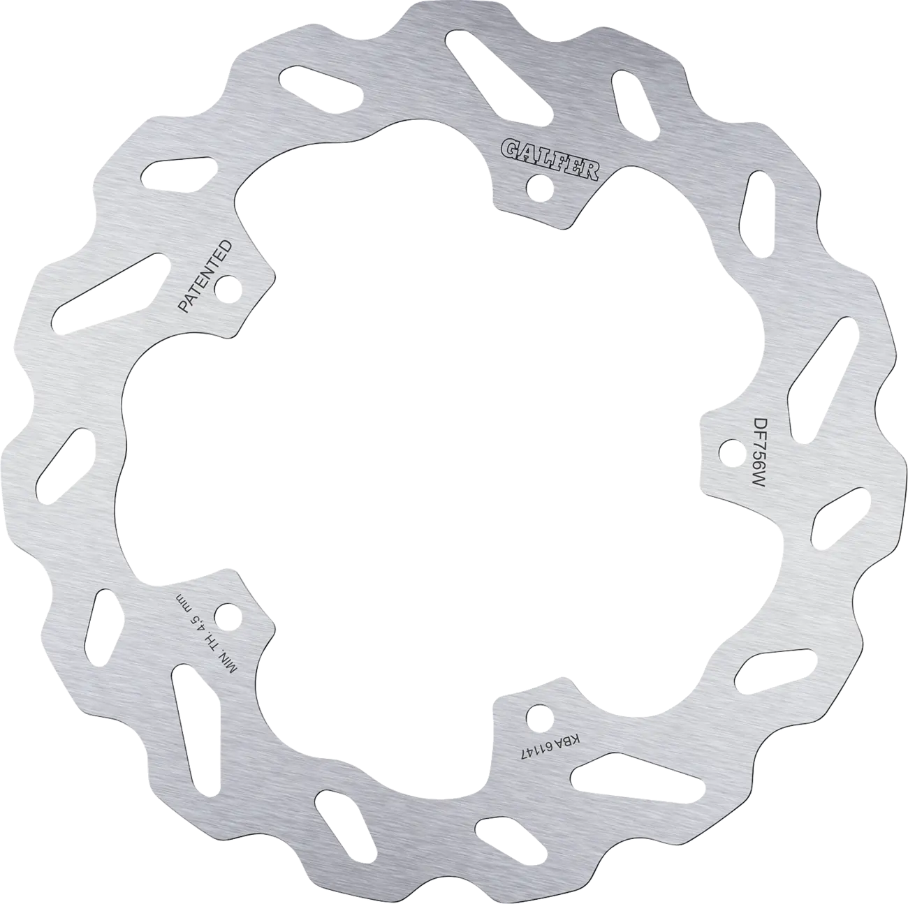 Galfer Brake Rotor For Direct Replacement - Rear