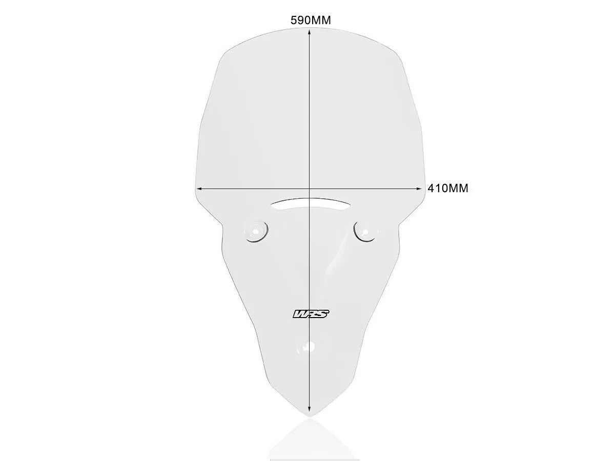 Wrs Windscreen Clear 23-1/4"