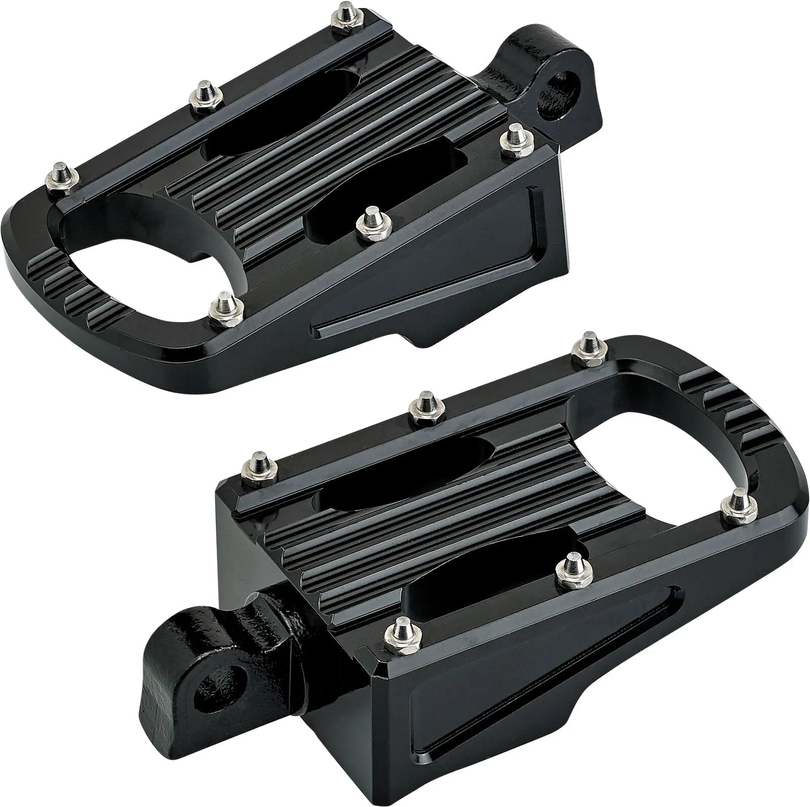 Biltwell Punisher Foot Pegs - Black Aluminum