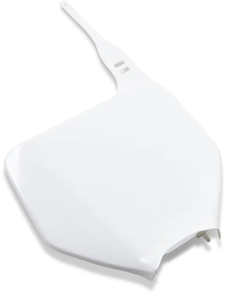 Ufo Replacement Front Number Plate - White