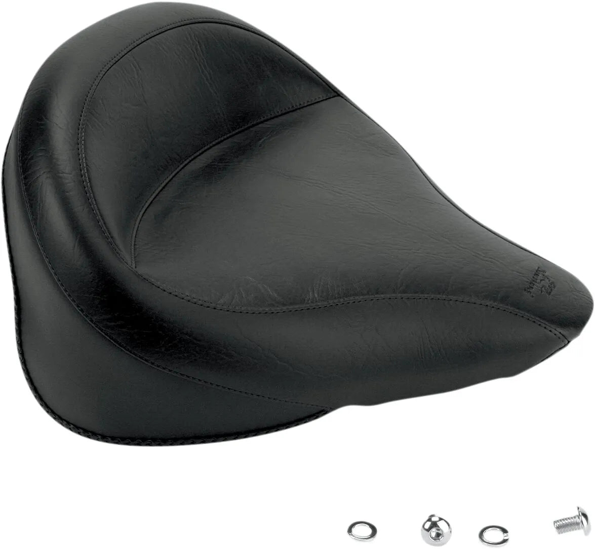 Mustang Wide Vintage Solo Seat - For Harley Davidson