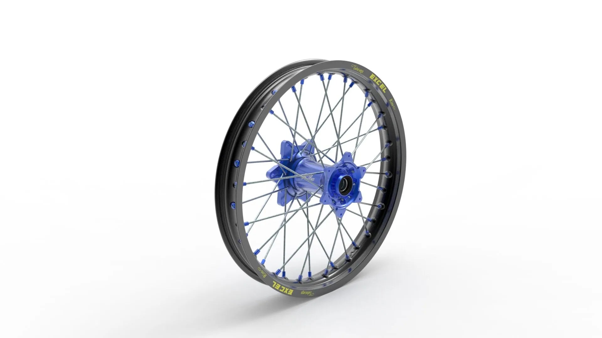Kite Elite Mx-en Wheel 18" Rear, Silver Spokes
