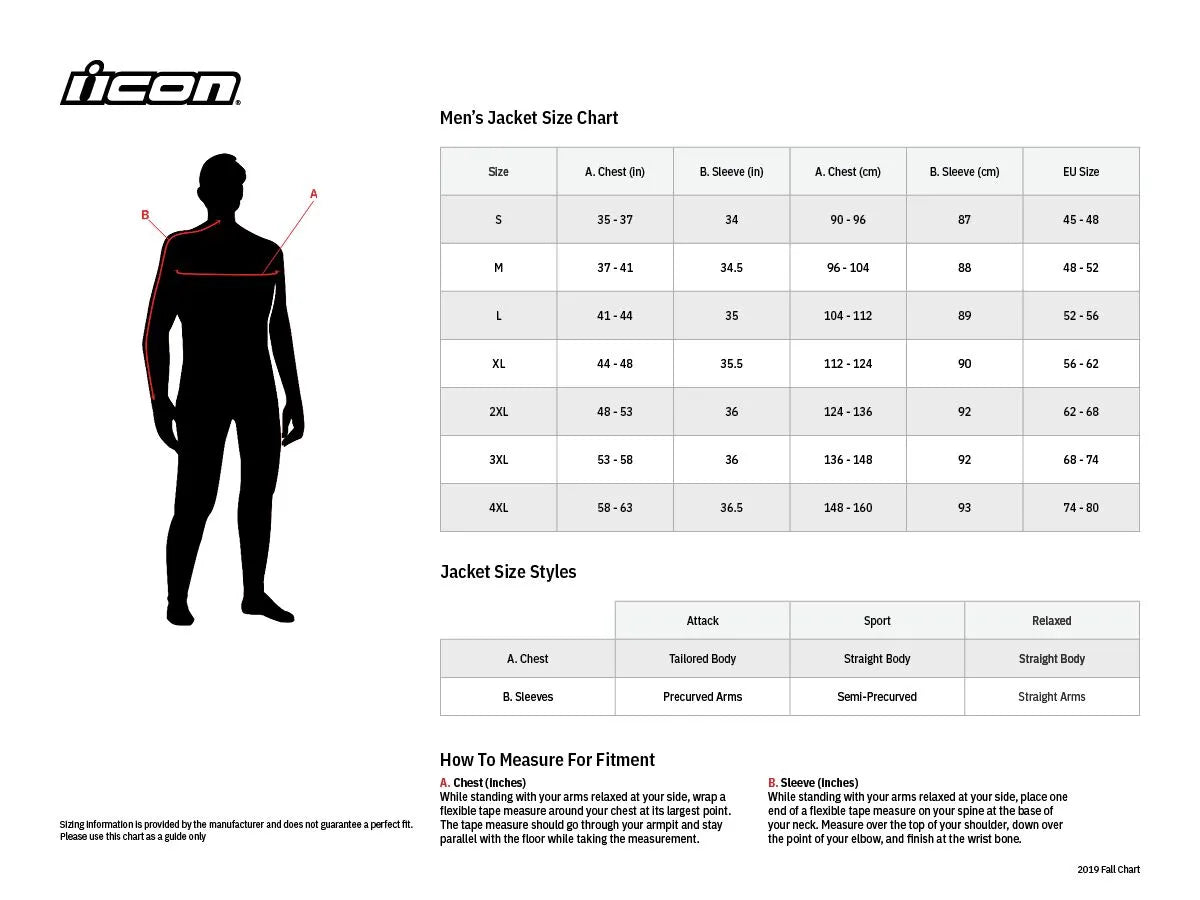 Icon Contra3™ Hero Jacket - Black/Blue/Red/White