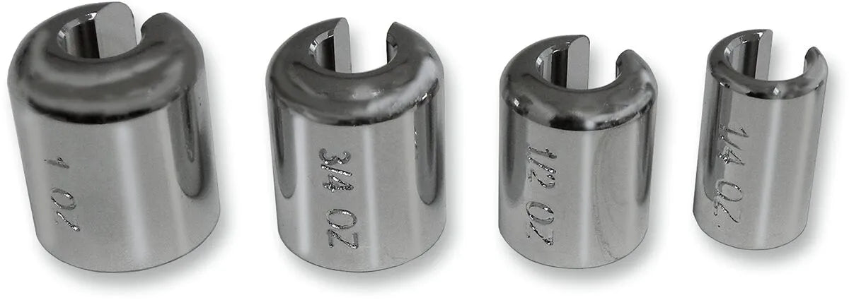 K&l Supply Chrome Zinc Spoke Wheel Weights