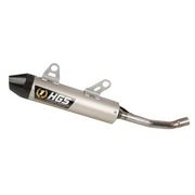 Hgs 2-stroke Silencer Exhaust Muffler - Aluminum/carbon Fiber