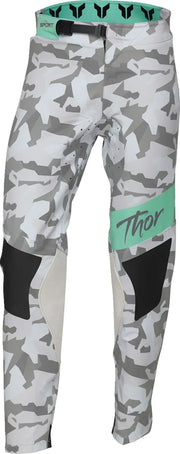 Thor Women's Sportmode Shadow Pants - Black/Green/Teal/White/Camo Gray