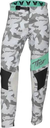 Thor Women's Sportmode Shadow Pants - Black/Green/Teal/White/Camo Gray
