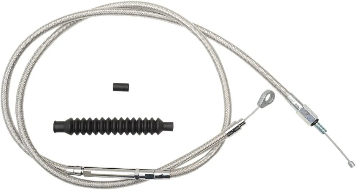 La Choppers Braided Clutch Cable for Alternate Lengths