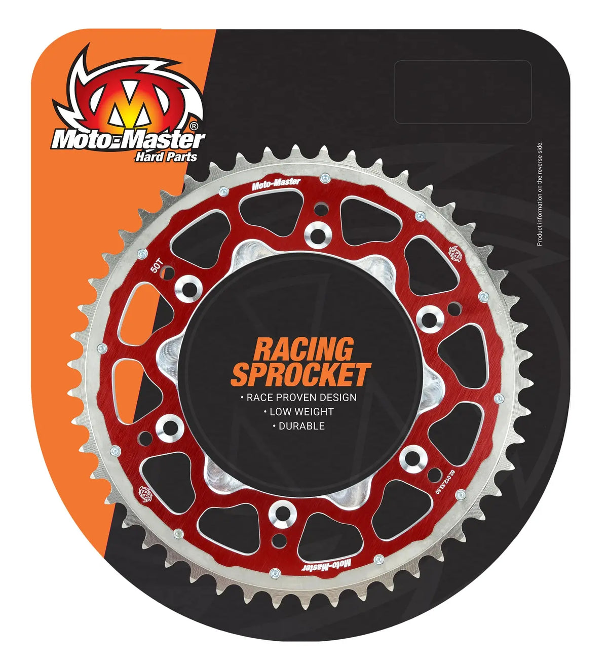 Moto-Master Fusion Rear Sprocket 520-45T Red for Honda