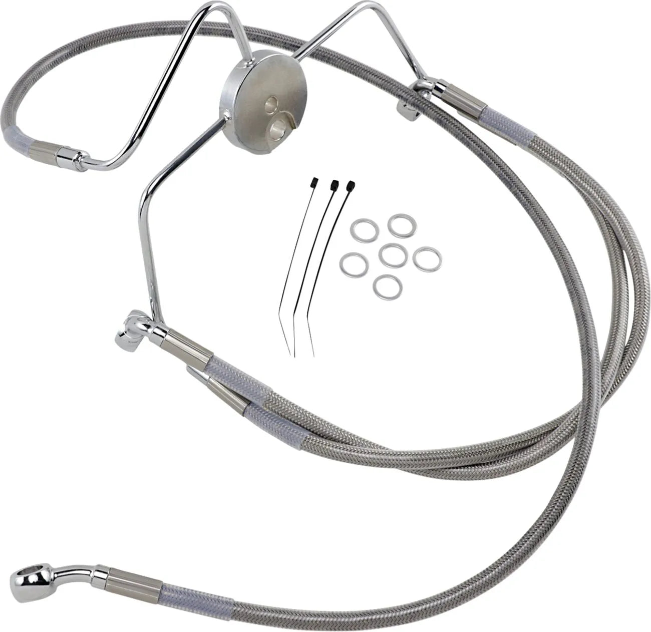 Drag Specialties Extended Brake Line Kit