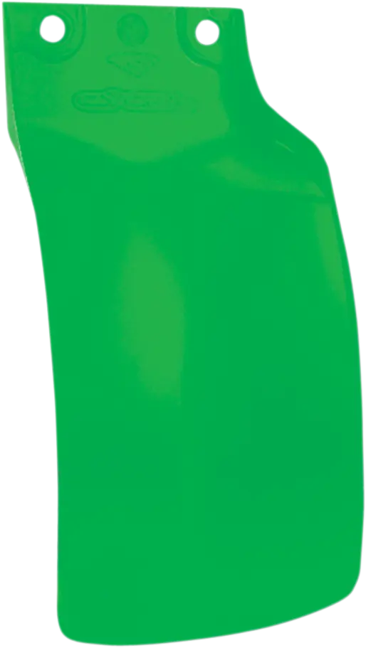Cycra Green Plastic Mud Flap For Mx Bikes