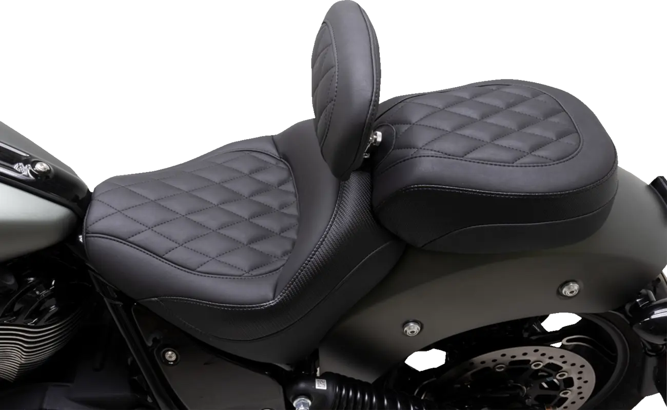 Mustang Standard Touring Solo Seat - For INDIAN