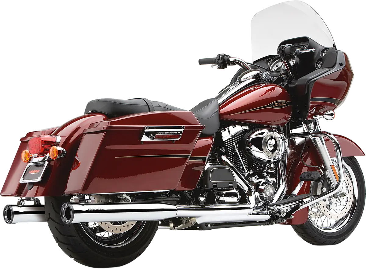 Cobra Rpt 3" Slip-on Mufflers Chrome