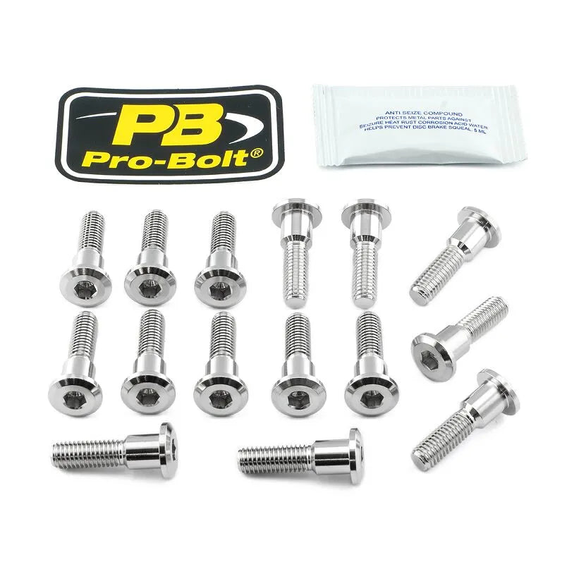 Pro Bolt Stainless Steel Brake Rotor Mounting Bolt Kit
