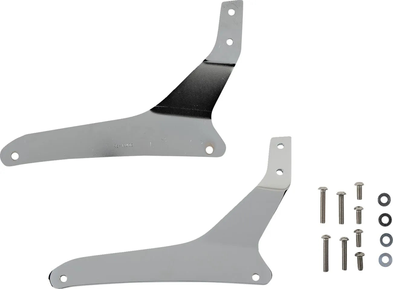 Cobra Round Sissy Bar Kit - Chrome Steel